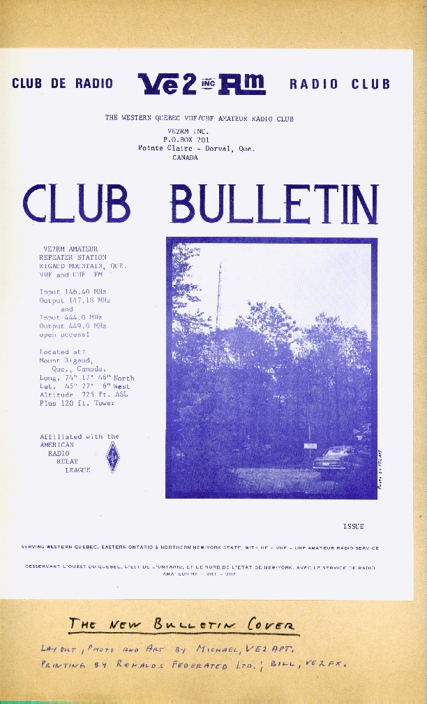 1972 Club Bulletin